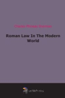 Roman Law In The Modern World артикул 10159c.